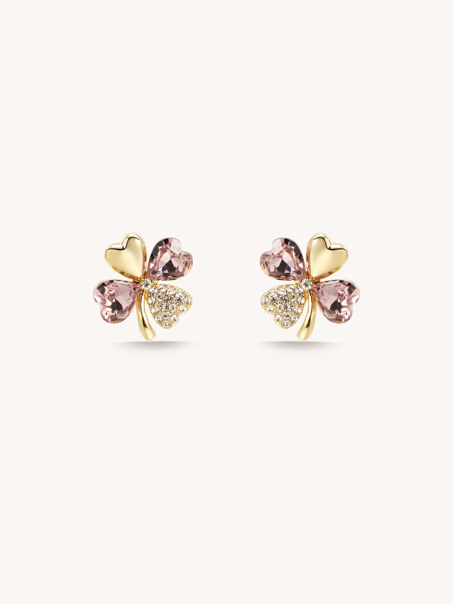Clover Zircon Earrings