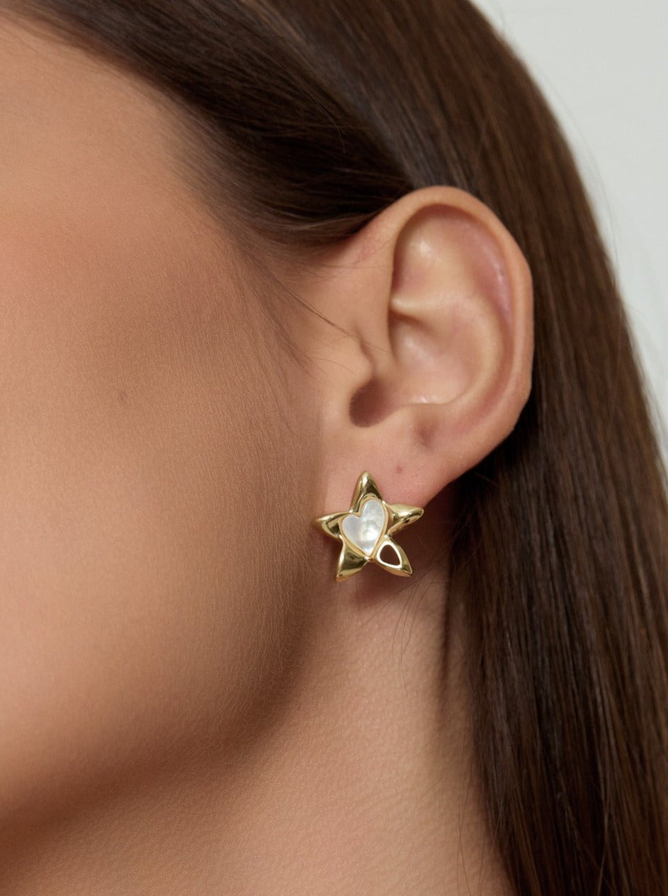 Côte Fluid Star Earrings