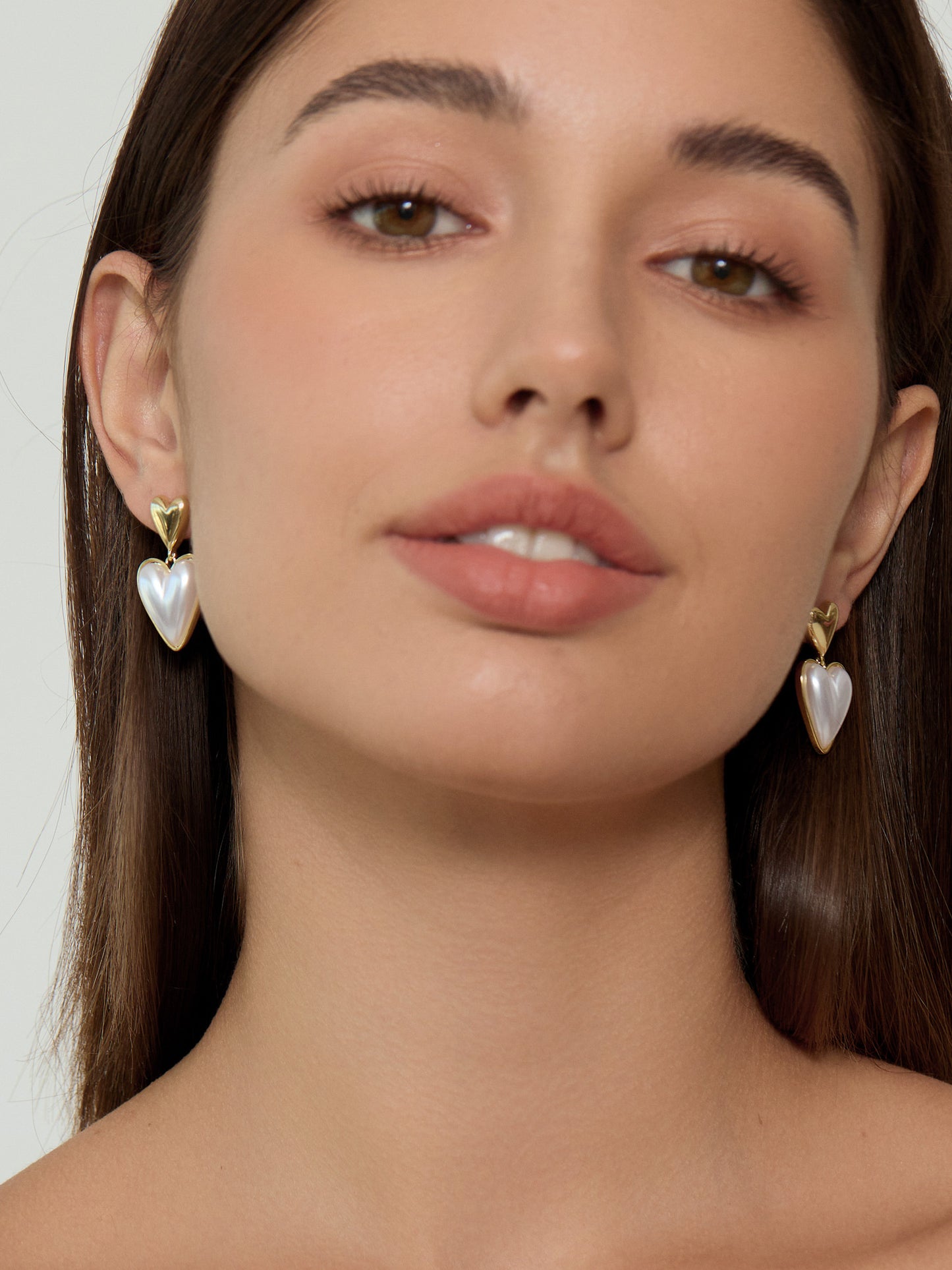 Medallion Heart Earrings