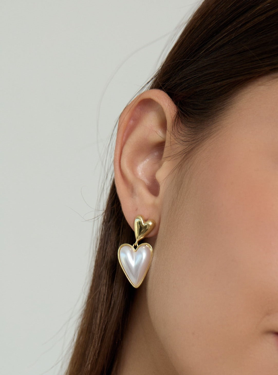 Medallion Heart Earrings