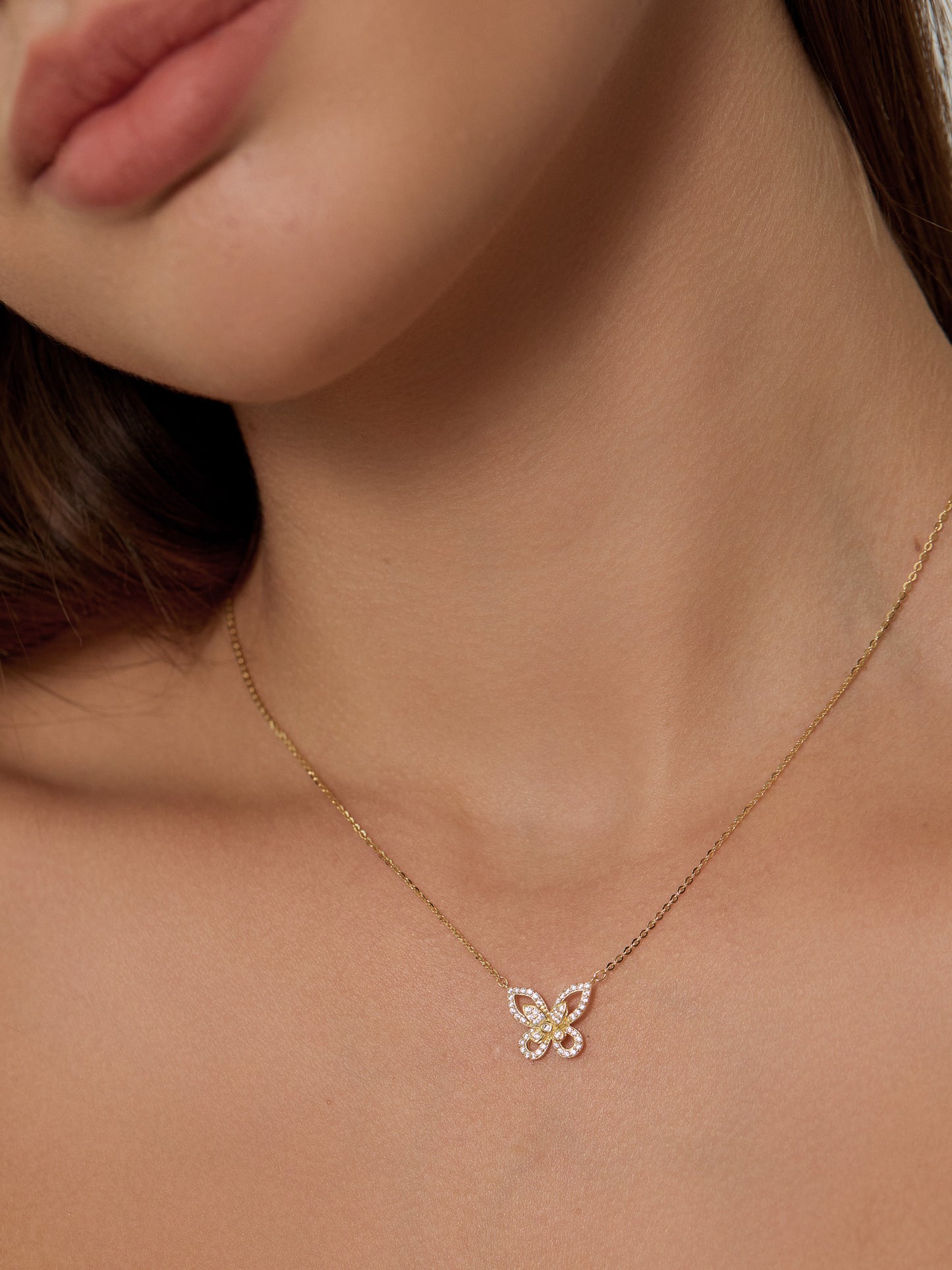 Vannes Butterfly Necklace
