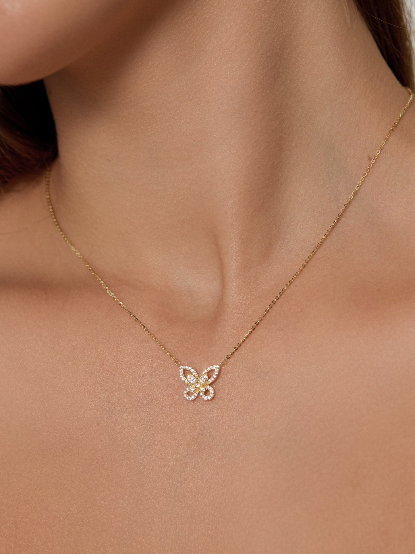 Vannes Butterfly Necklace