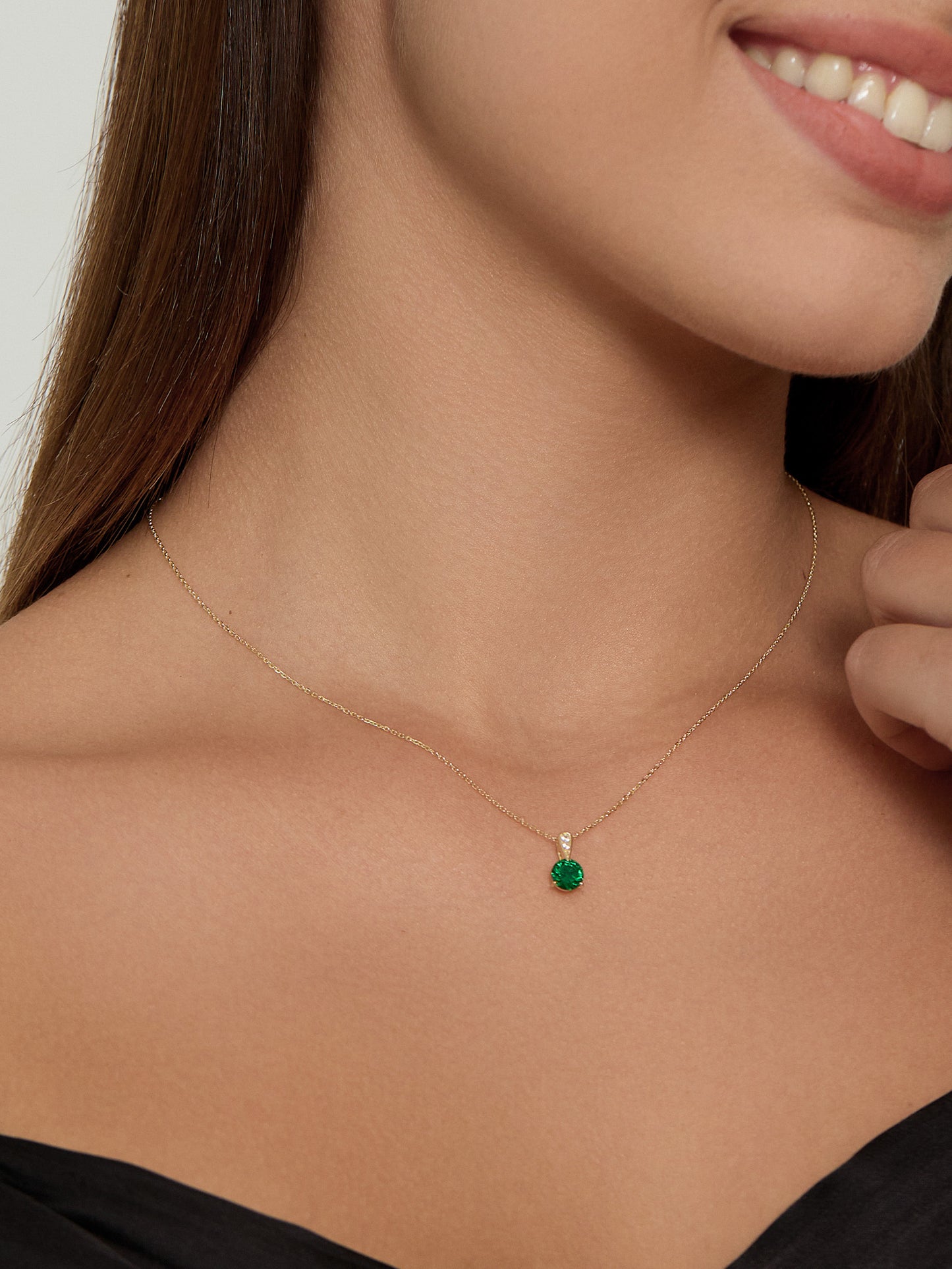 Witty Emerald Green Necklace