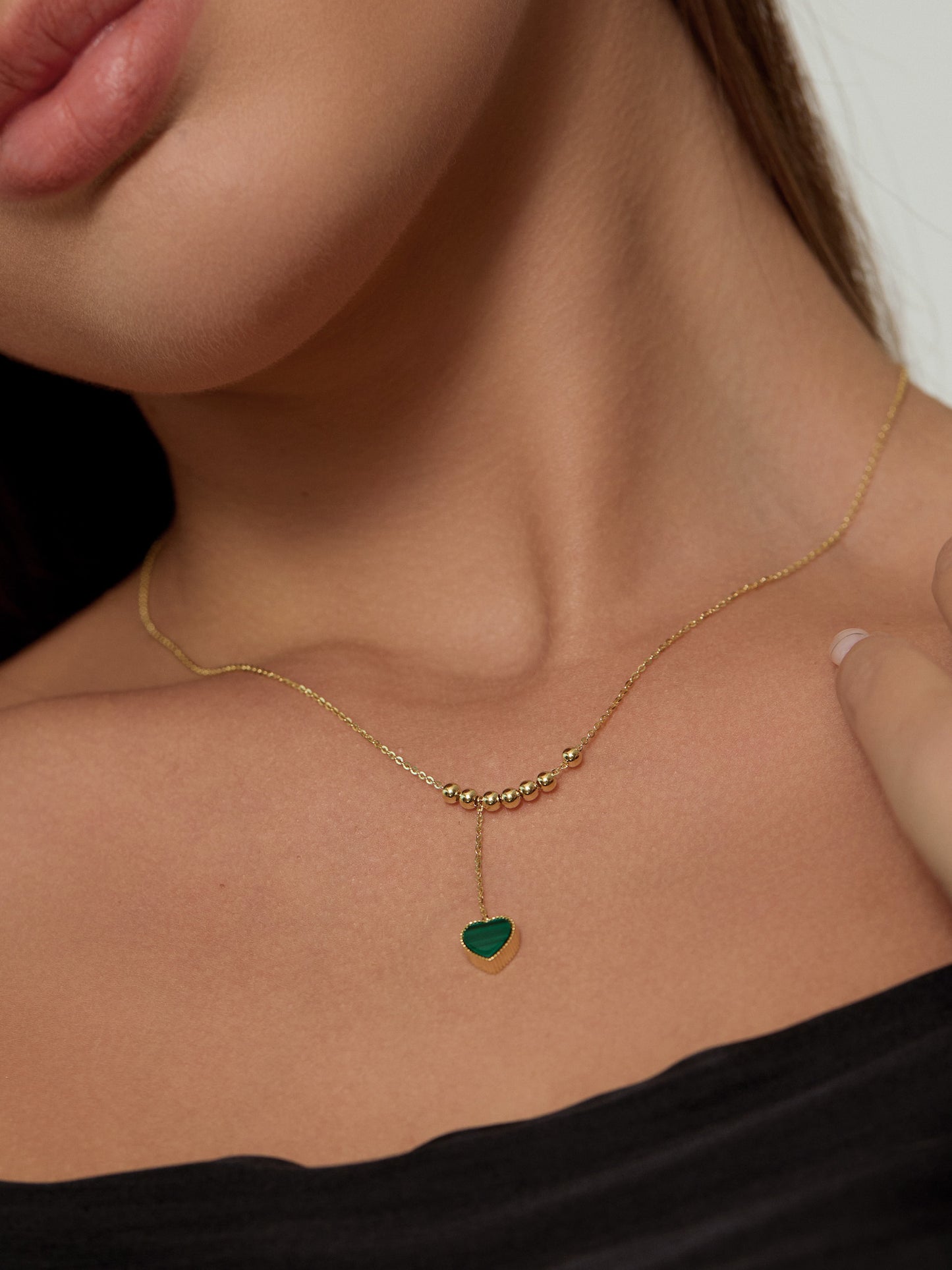 Ivoire Malachite Necklace