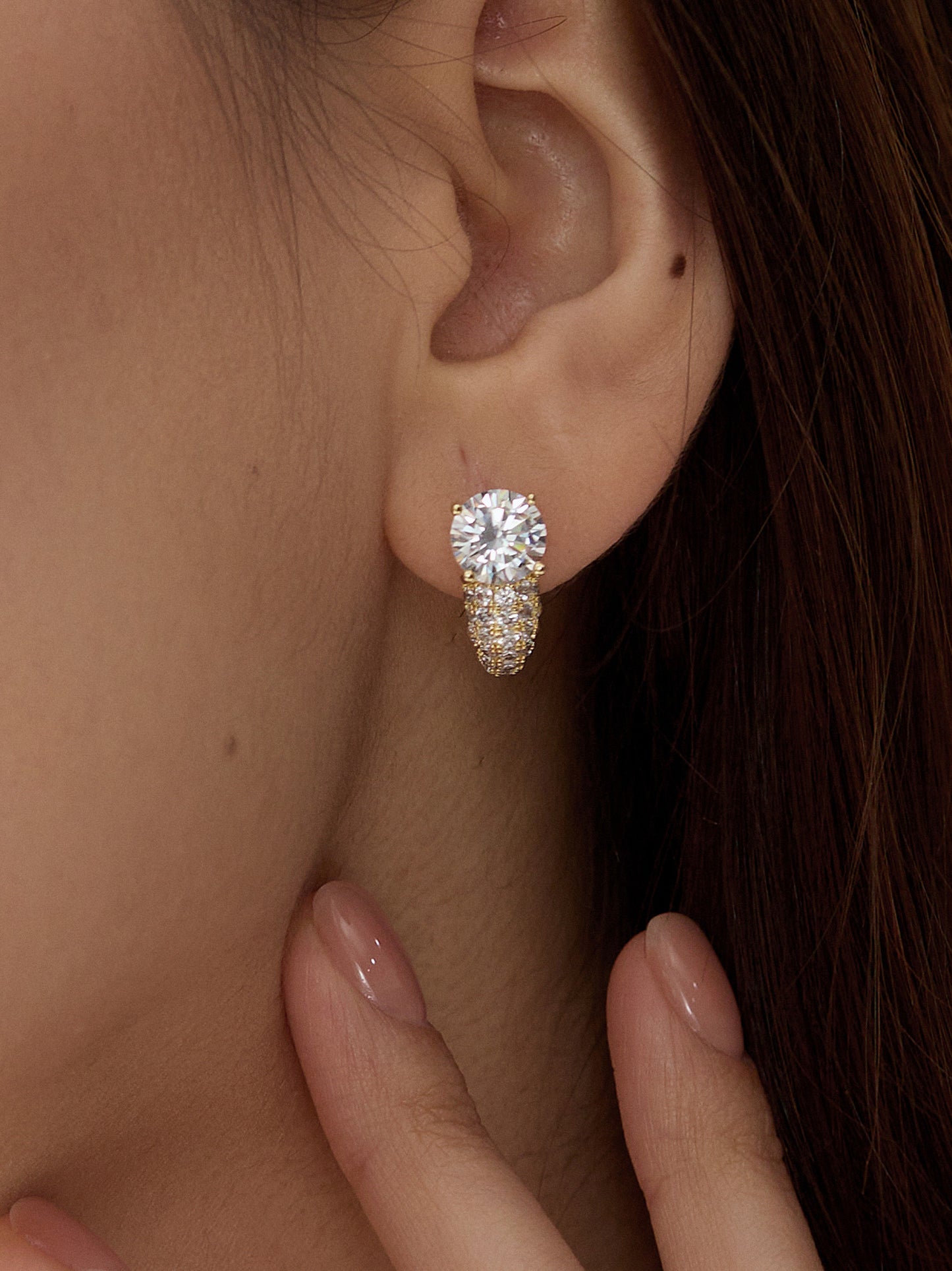 14K Gold Platted Nectar Earring