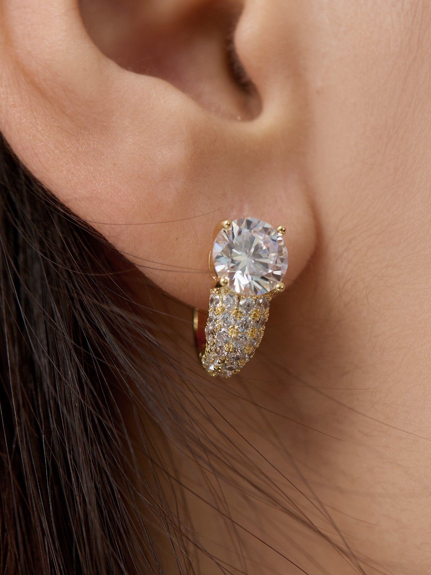 14K Gold Platted Nectar Earring