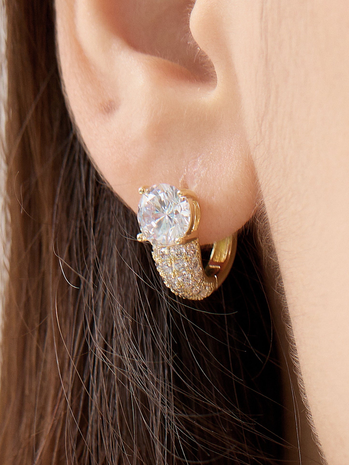 14K Gold Platted Nectar Earring
