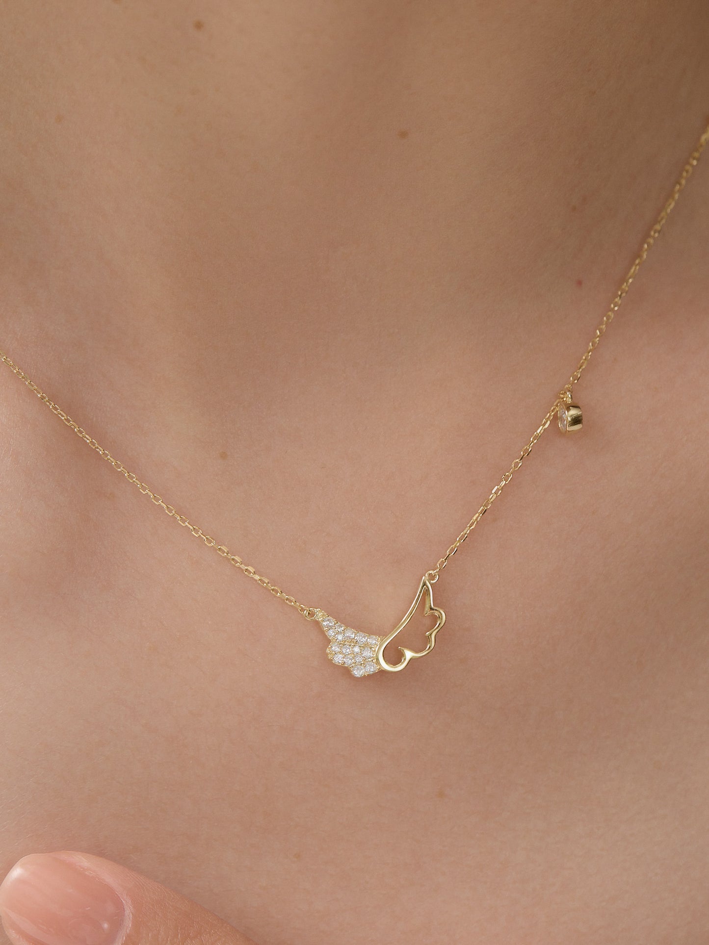 Nebula Zircon Necklace