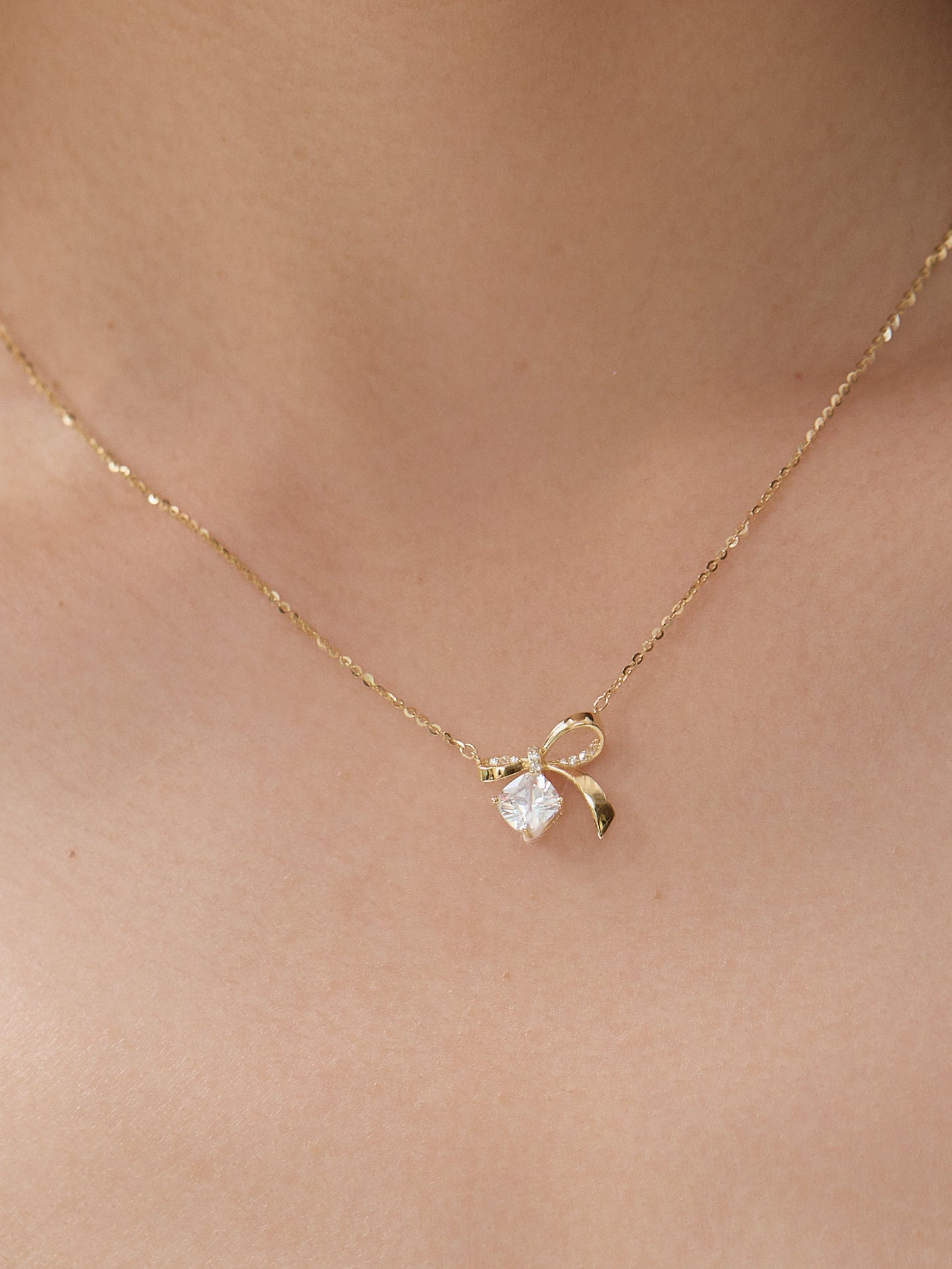 14K Gold Platted Dreamy Necklace