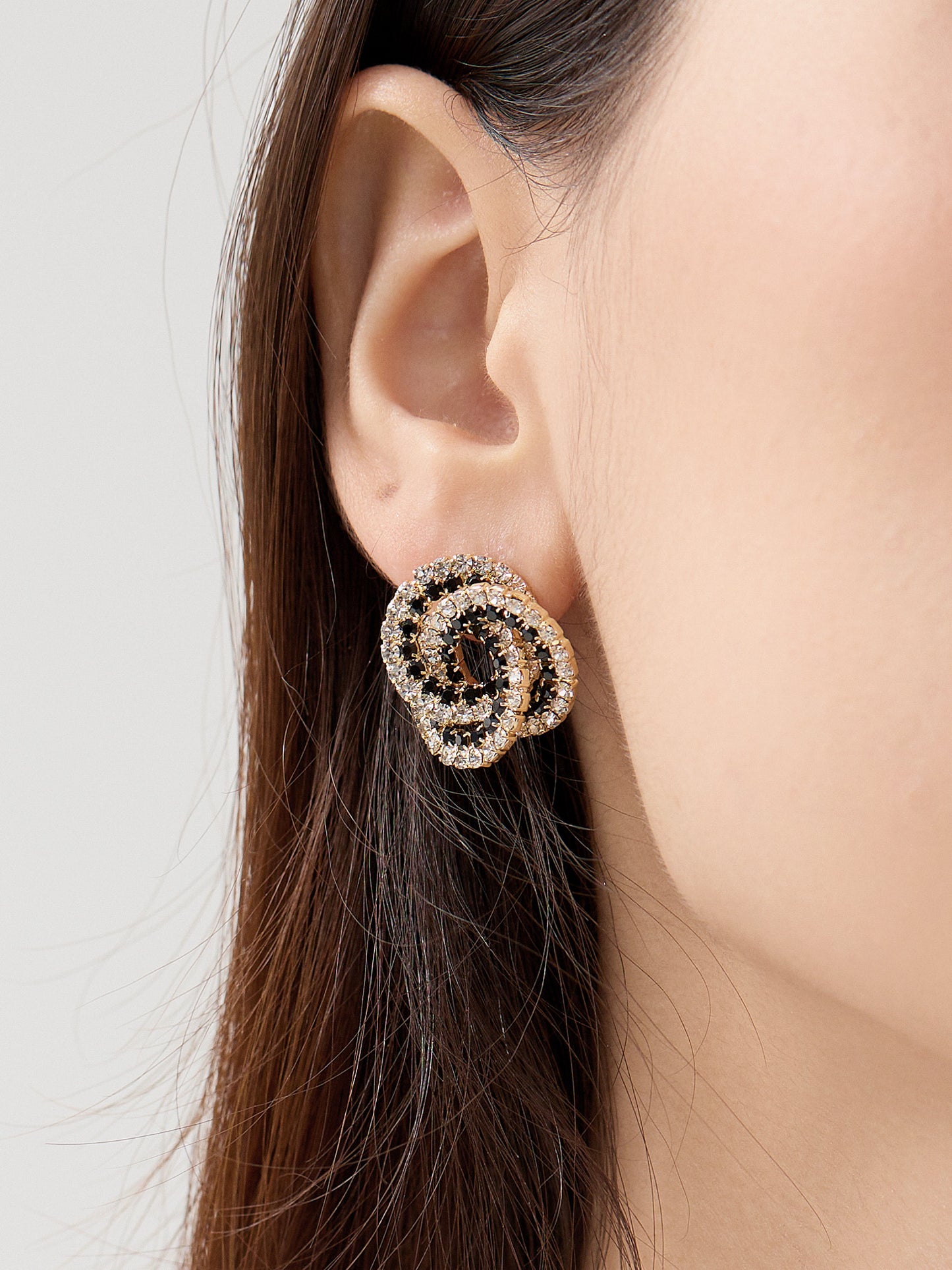 14K Gold Platted Twilit Treasure Zircon Earrings