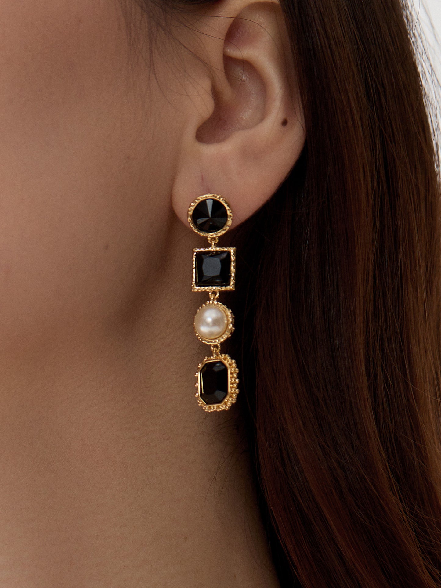 14K Gold Platted Glimmering Earring