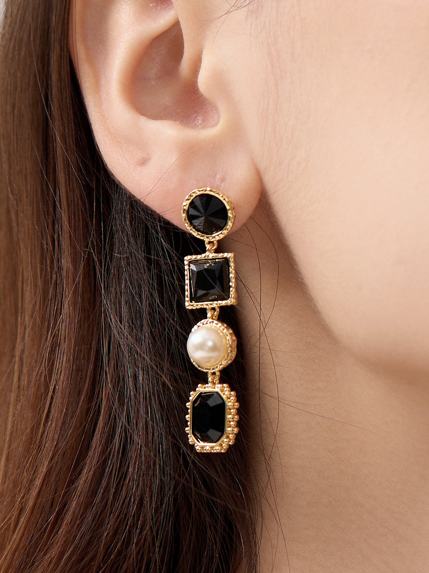 14K Gold Platted Glimmering Earring