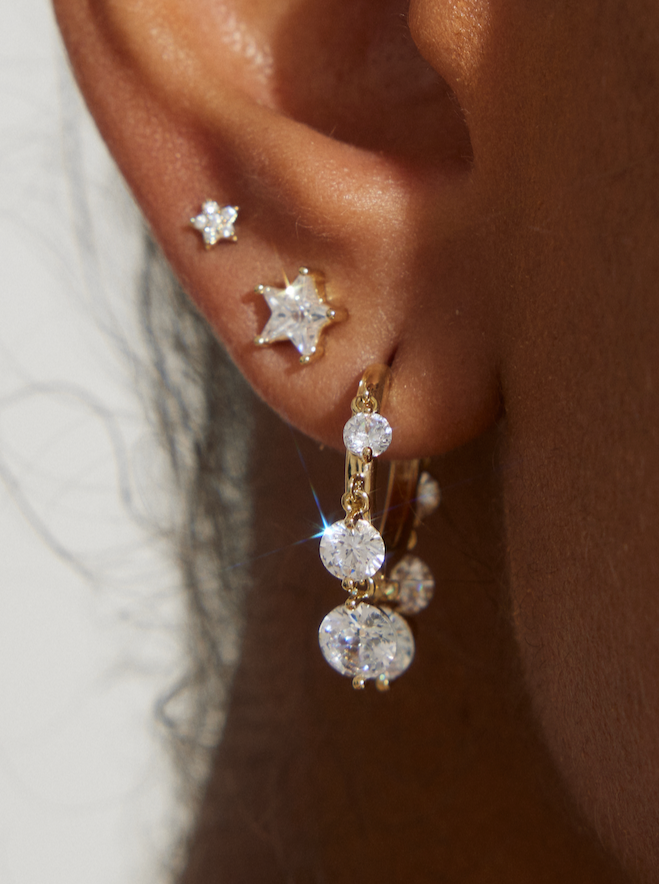 Amethyst Awe Earrings Collection