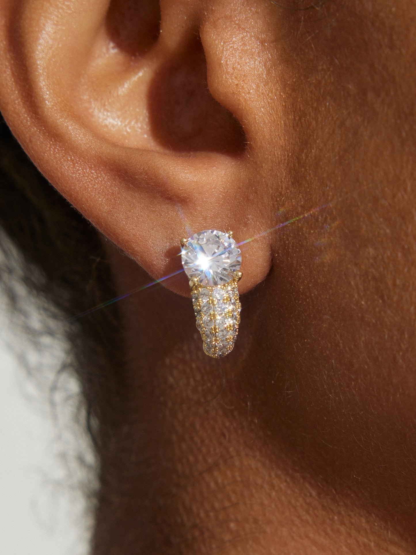 14K Gold Platted Nectar Earring