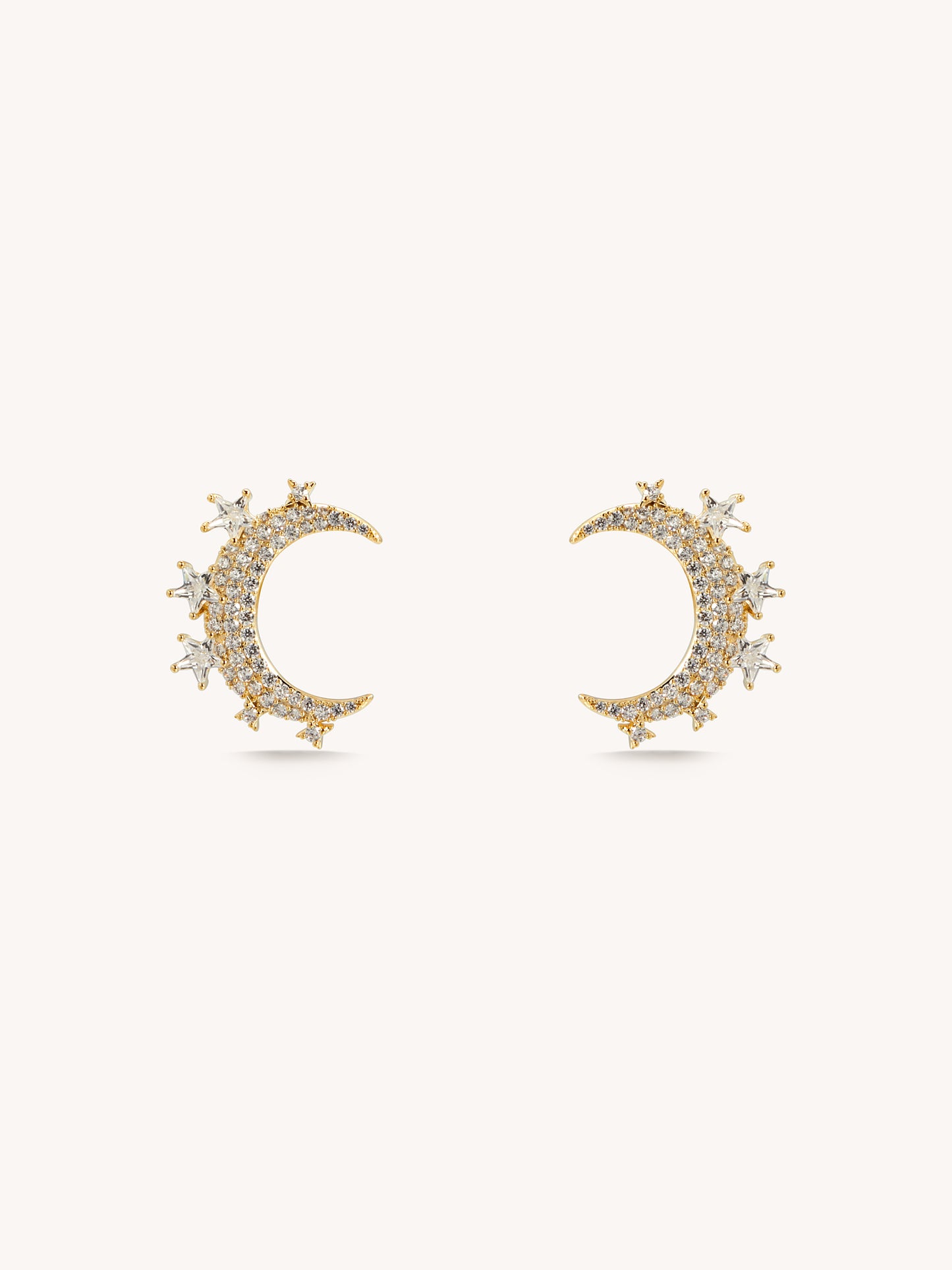 14K Gold Platted Moonlight Earring