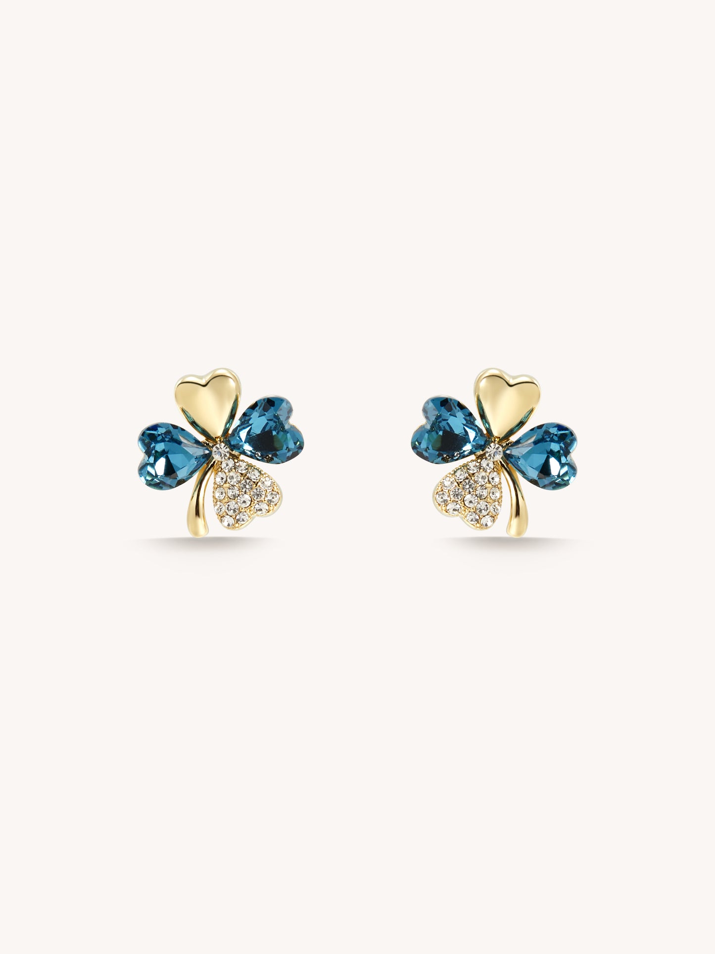 Clover Zircon Earrings