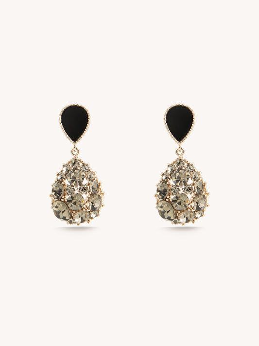 Raindrop Zircon Earrings