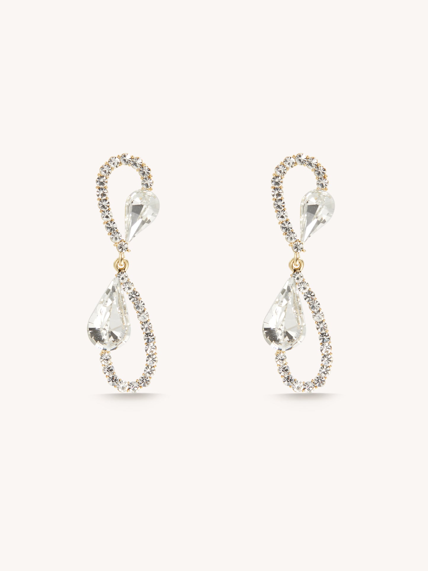 Mobius Tear Drop Earrings