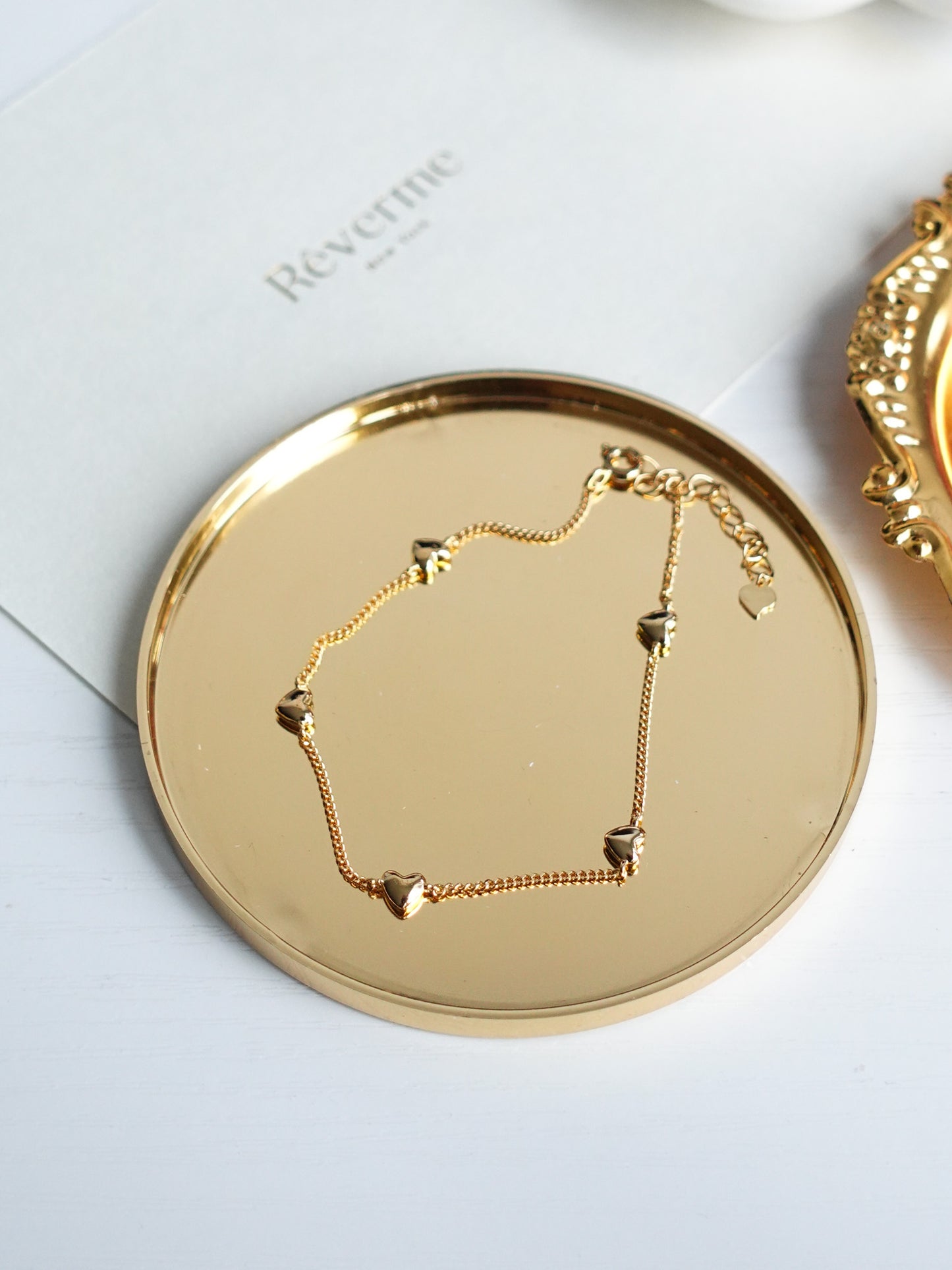 Golden Heart Glimpse Bracelets