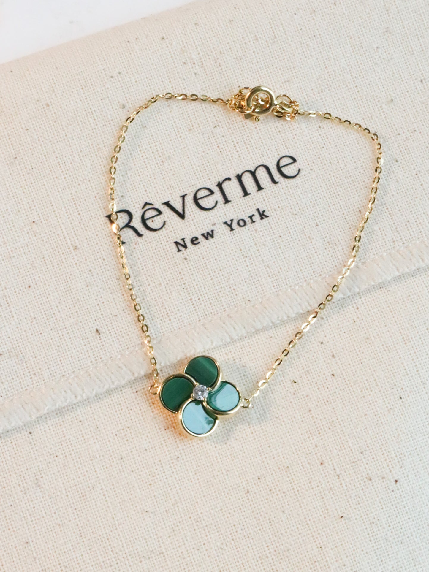 Four-Leaf Clover Bracelet