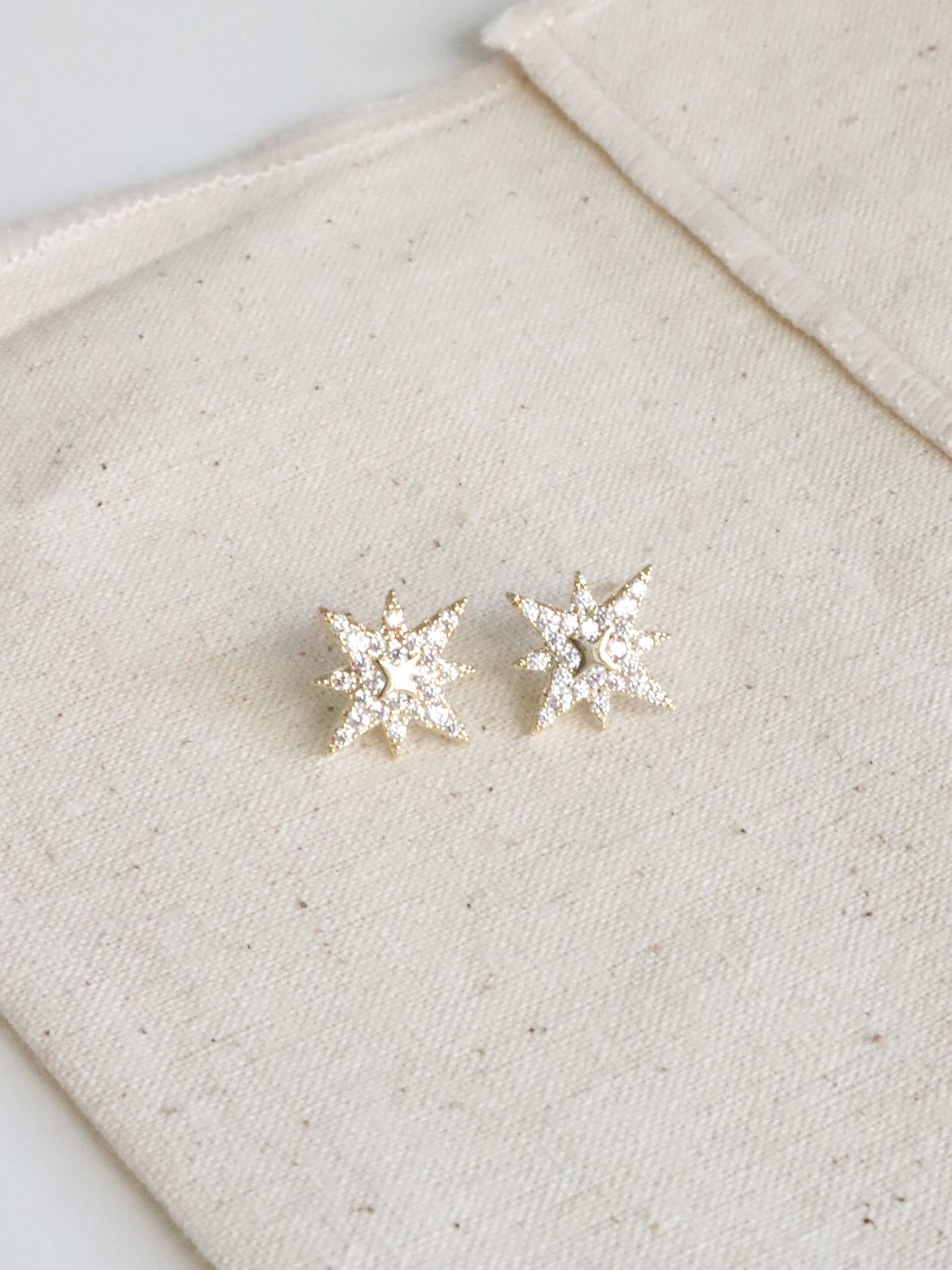 Hexagram Star Stud Earrings