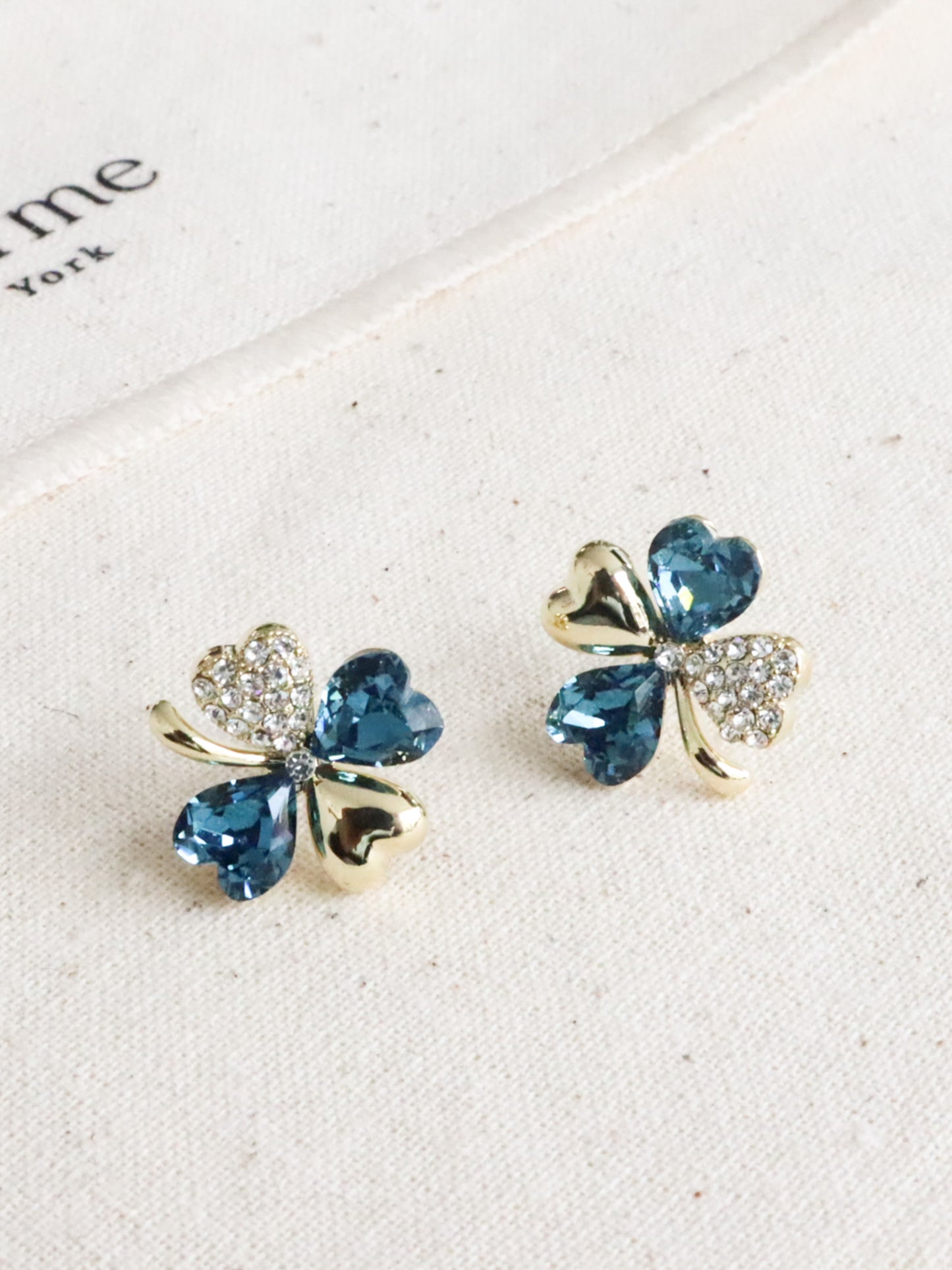 Clover Zircon Earrings