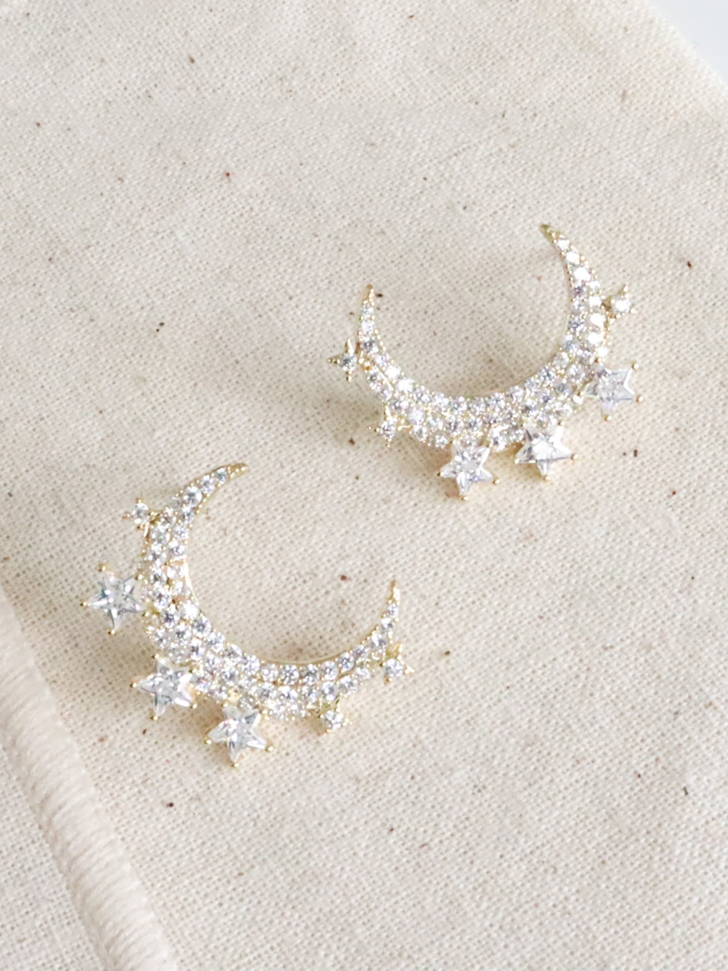 14K Gold Platted Moonlight Earring