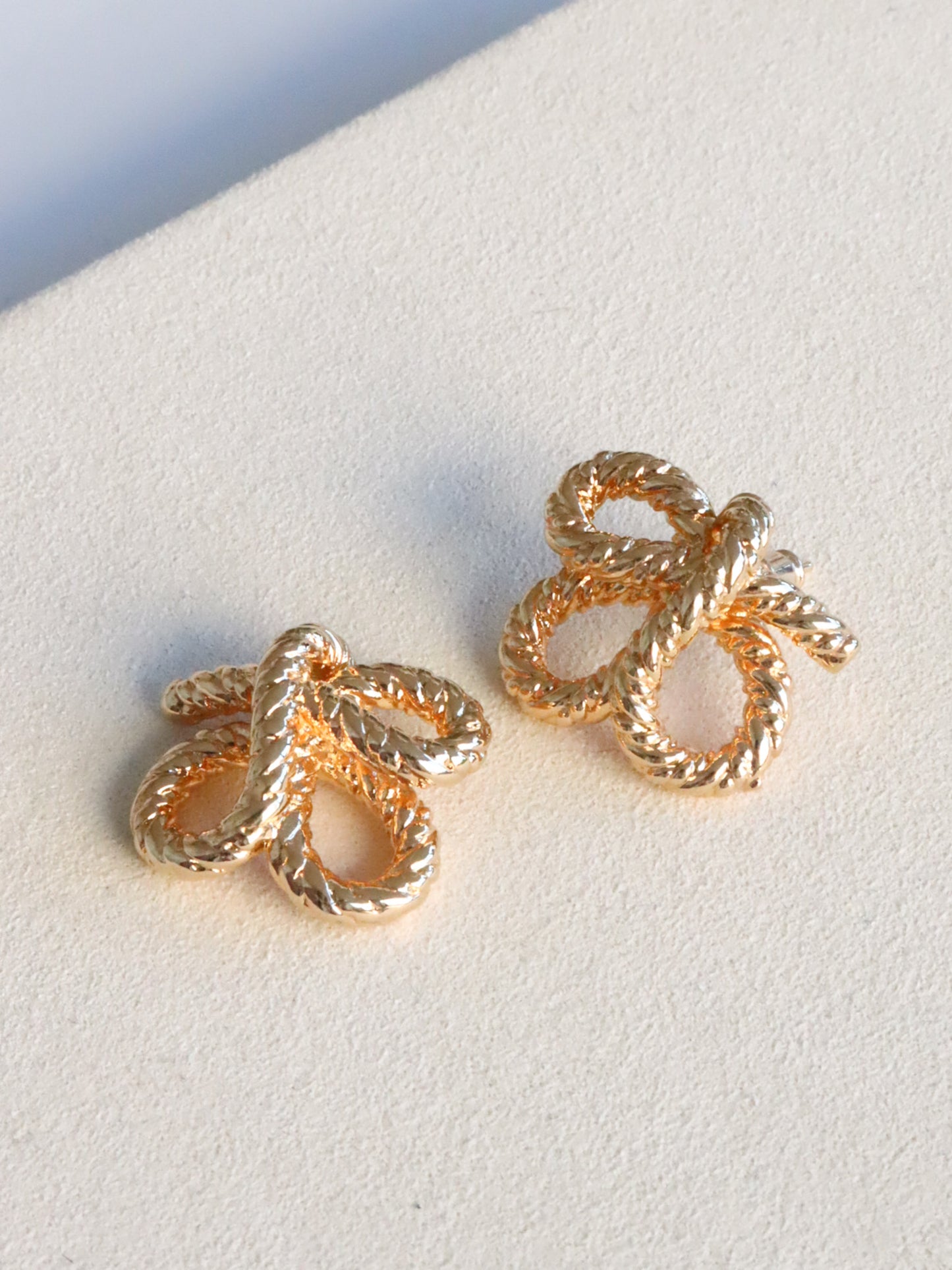 24K Gold Plated Cookie Earrings