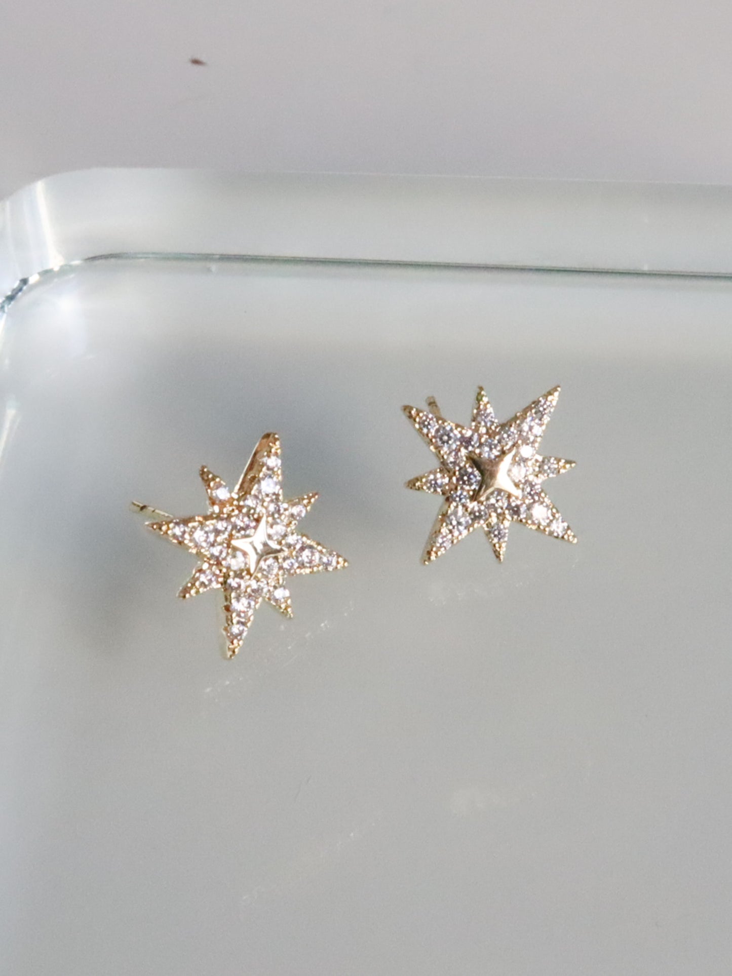 Hexagram Star Stud Earrings
