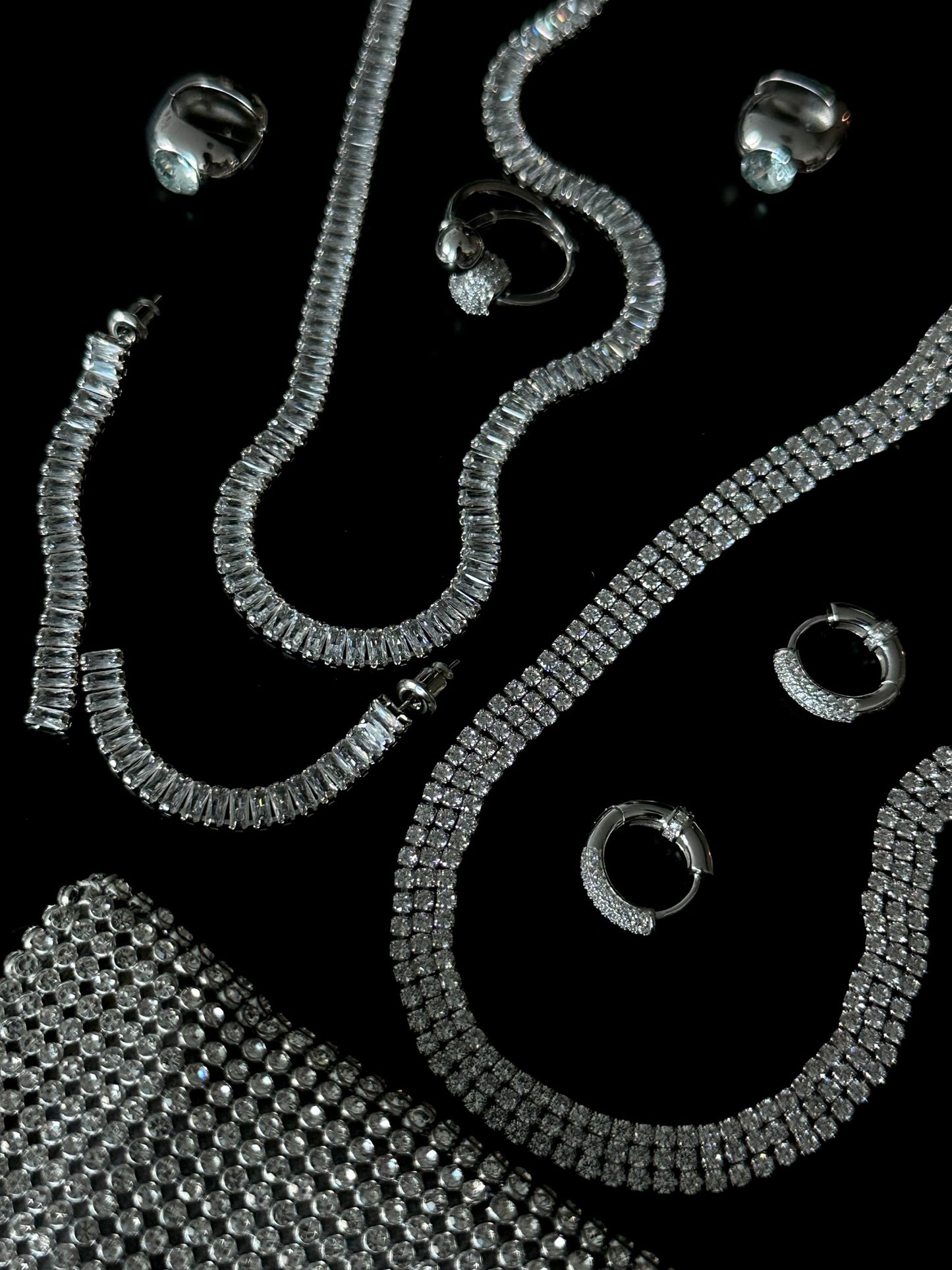 Zirconia Layers Tennis Choker