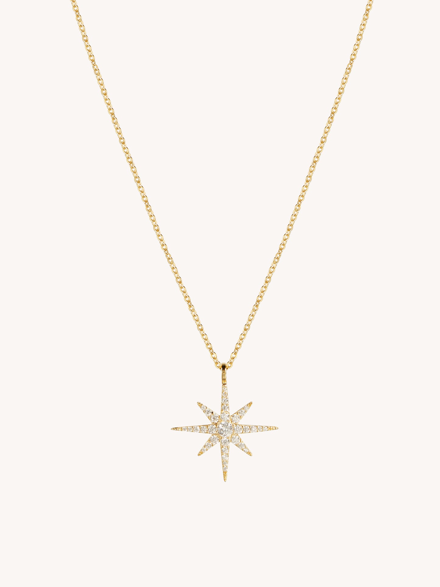 Divin Pearl Star Necklace