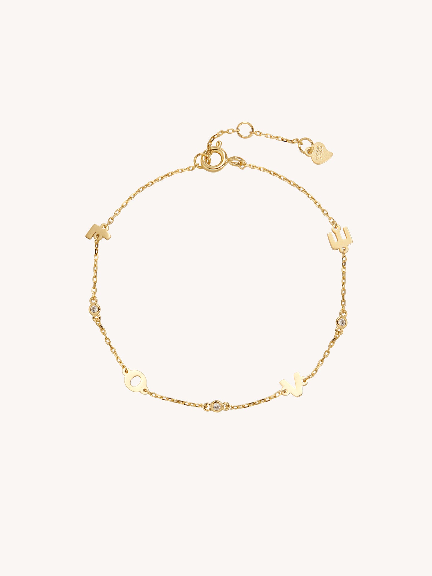 With The LOVE Bracelete