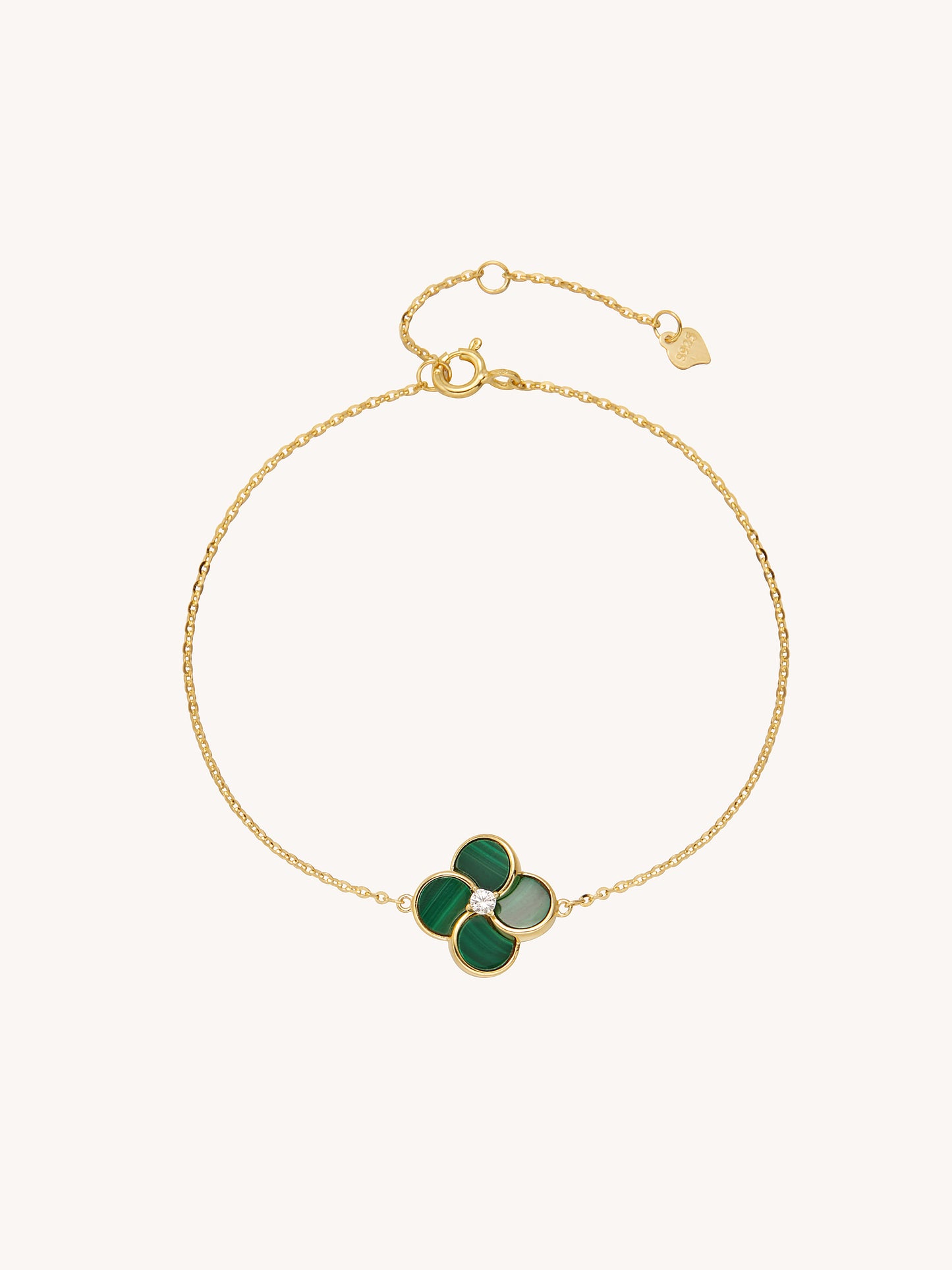 Four-Leaf Clover Bracelet