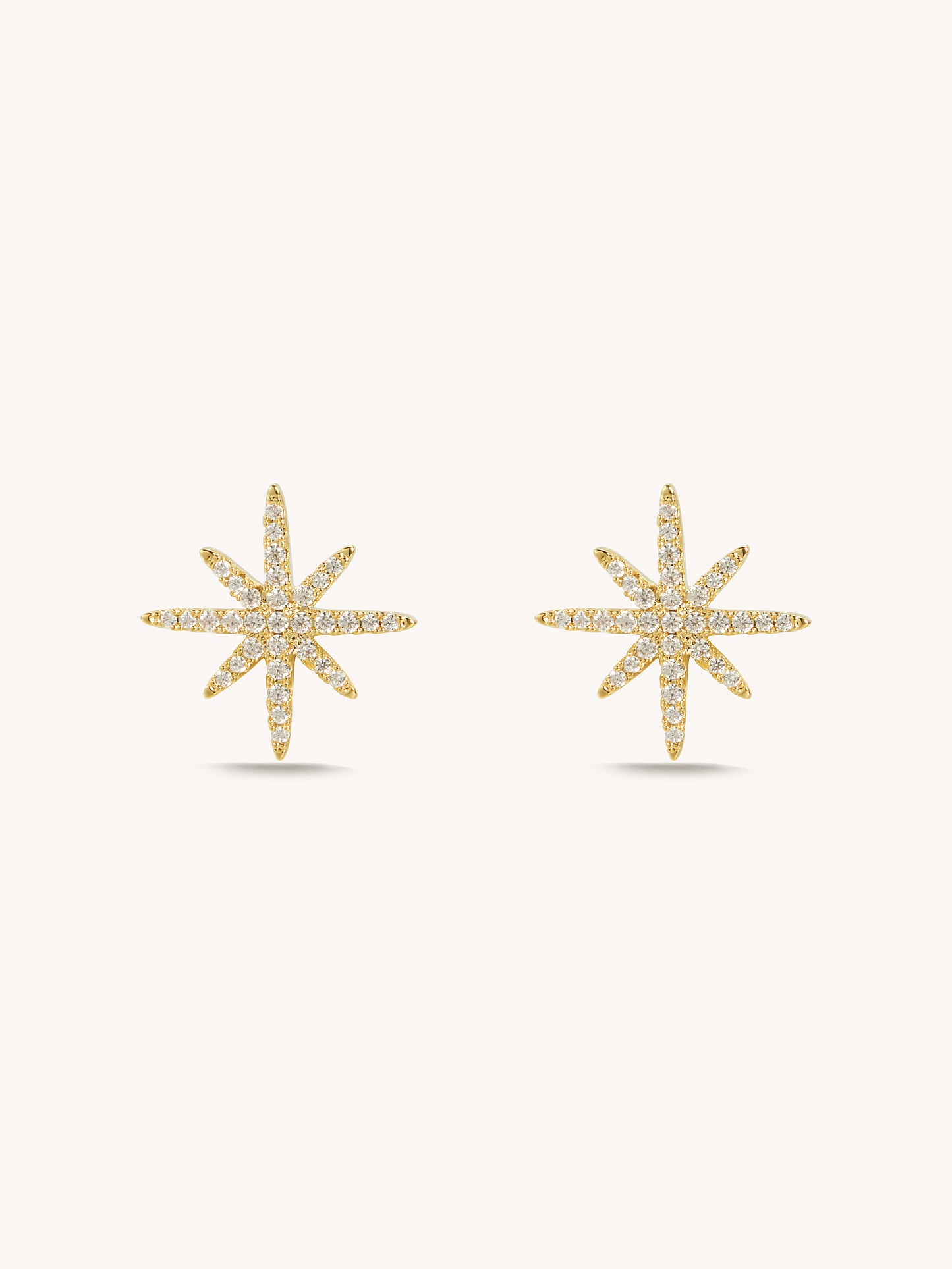 Lyon Polar Star Stud Earrings