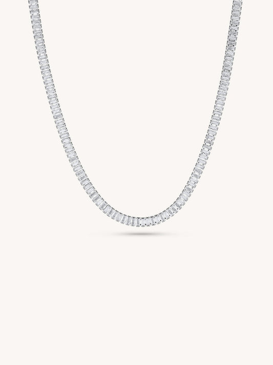 Zirconia Cube Choker - Revermejewelry